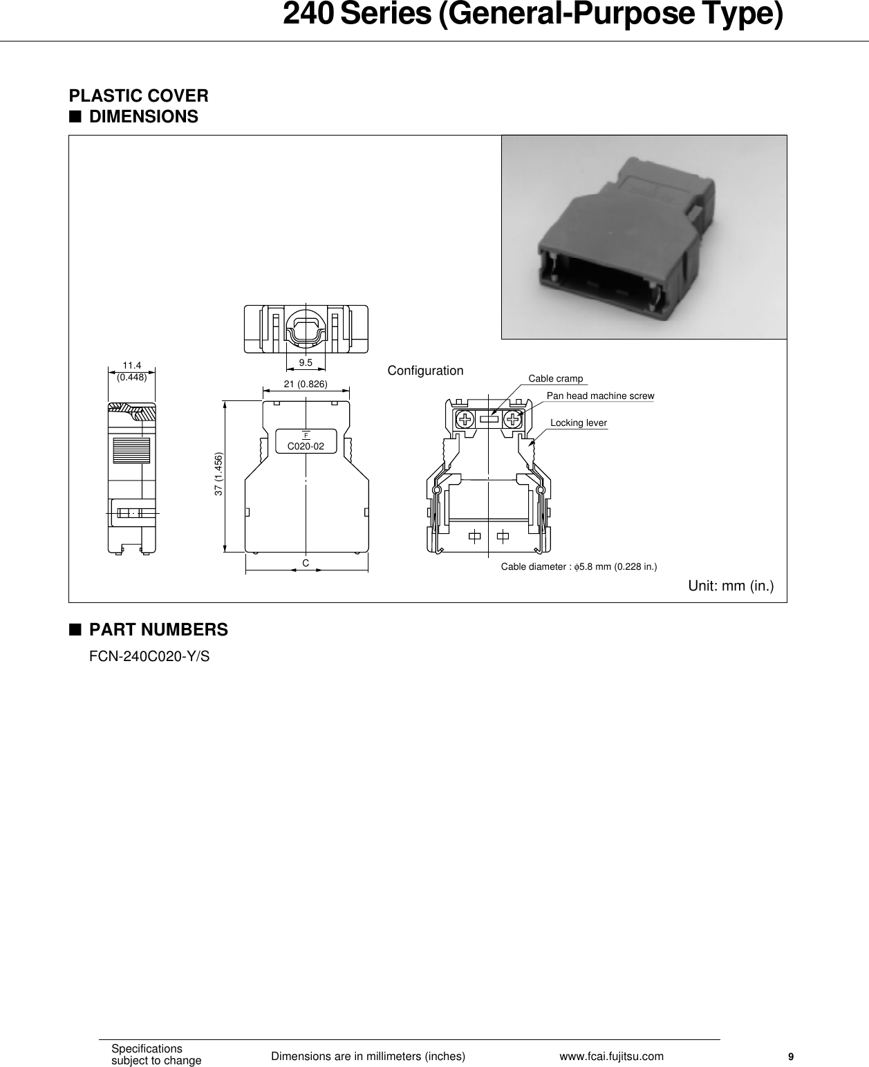Page 9 of 12 - Fujitsu Fujitsu-Connection-240-Users-Manual- 240 GP Series  Fujitsu-connection-240-users-manual