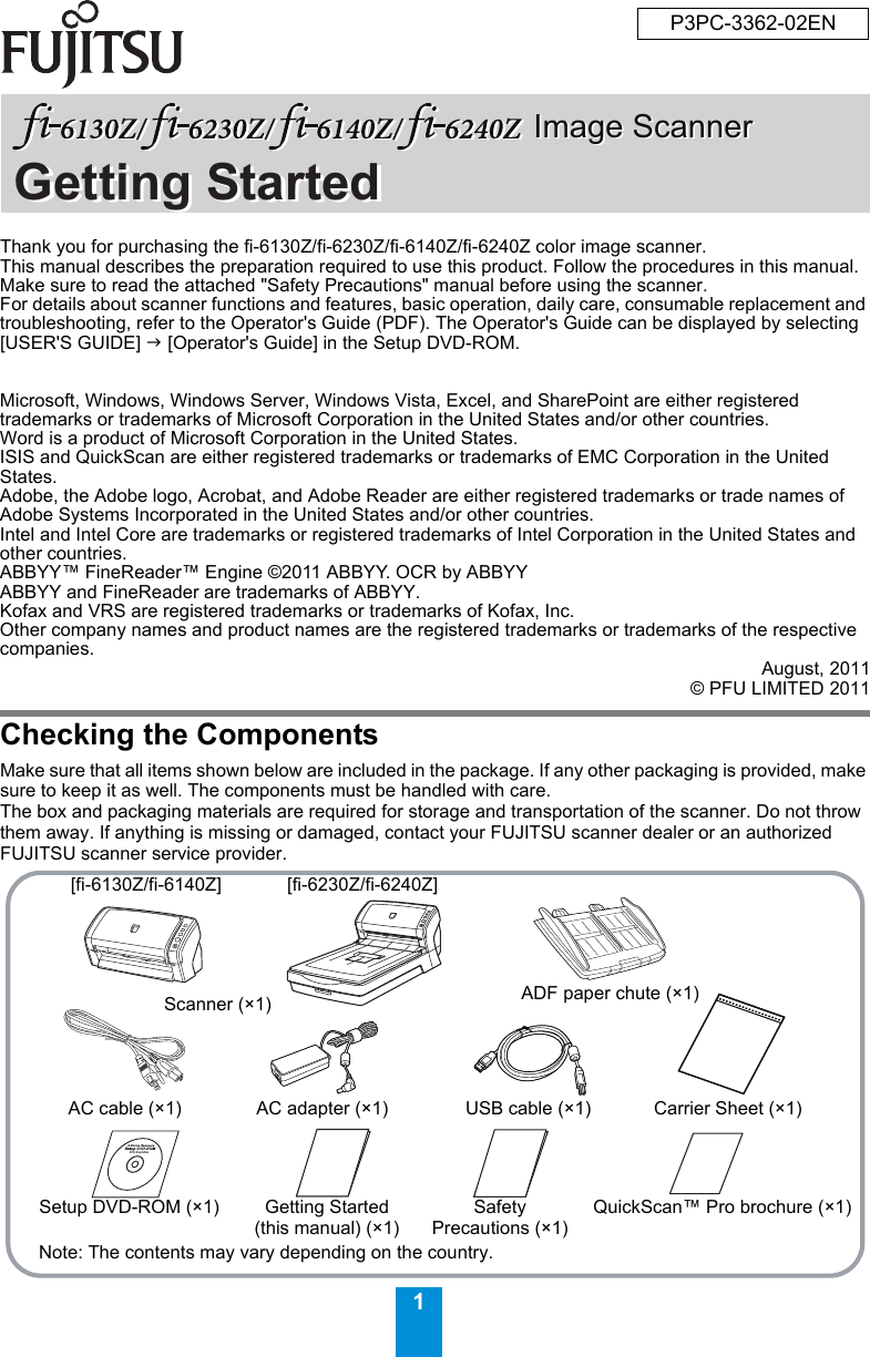 Fujitsu Fi 6130z Users Manual P3pc 3362 02en