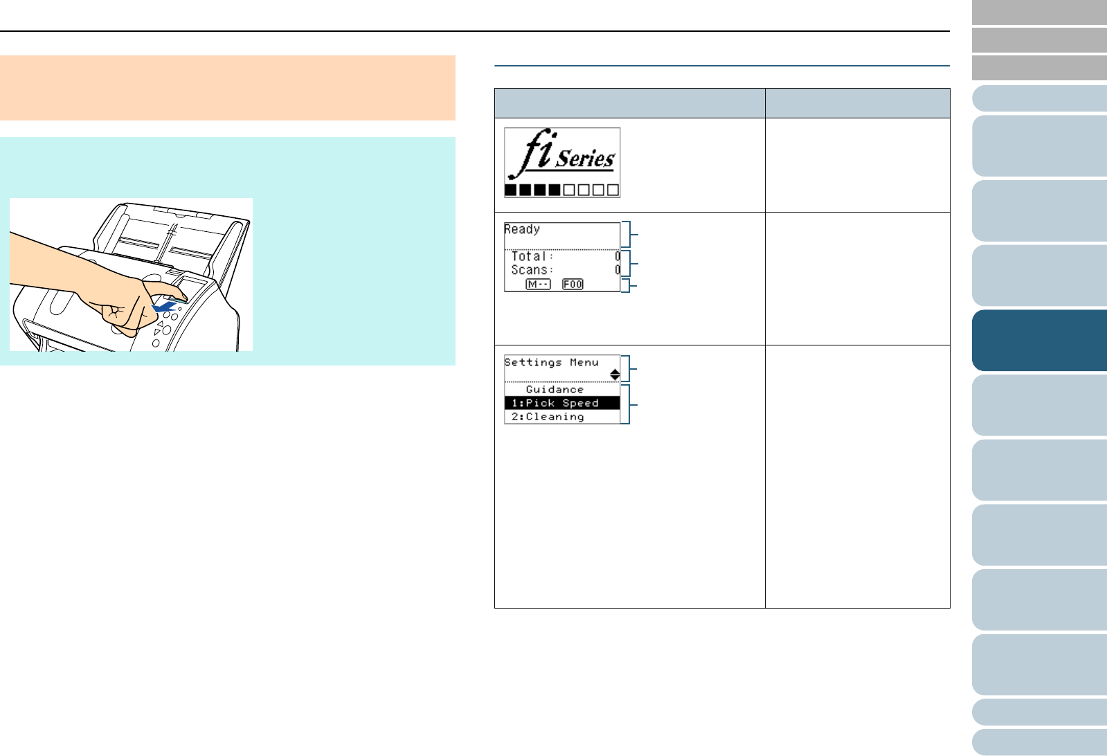 fujitsu fi 7160 disable sleep mode