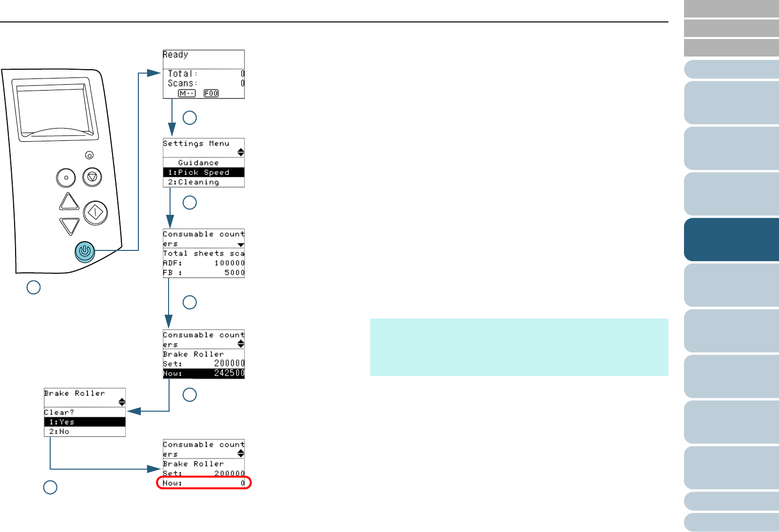 fujitsu fi 7160 disable power savings