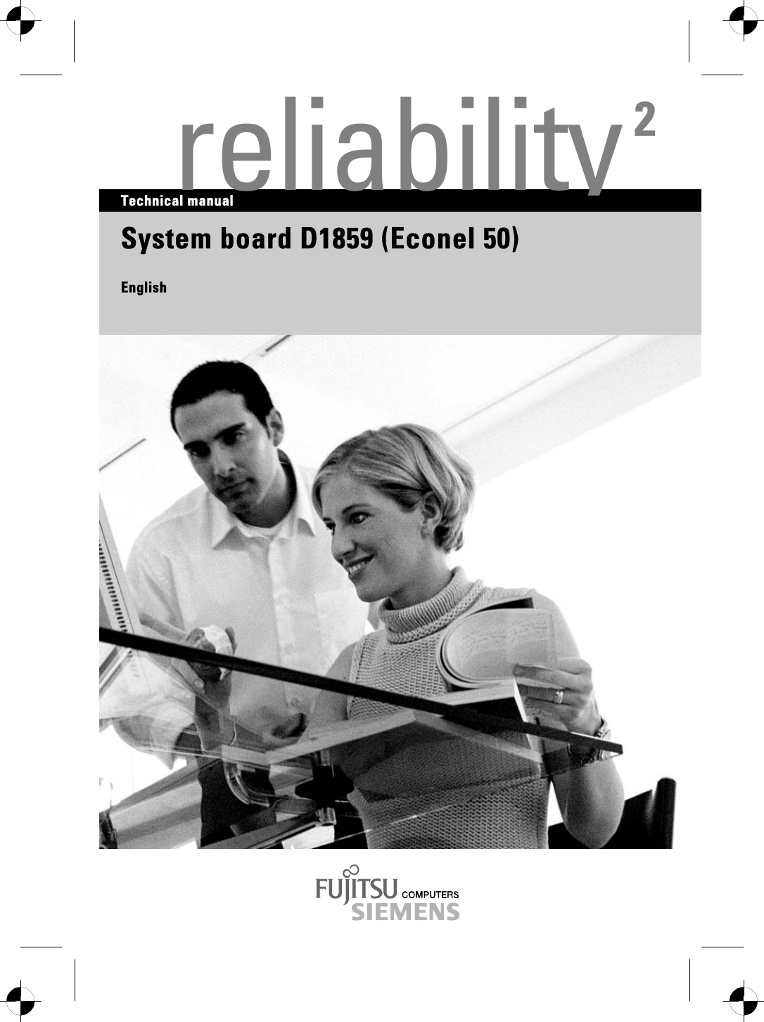 Fujitsu Reliability D1859 Users Manual (Econel 50)