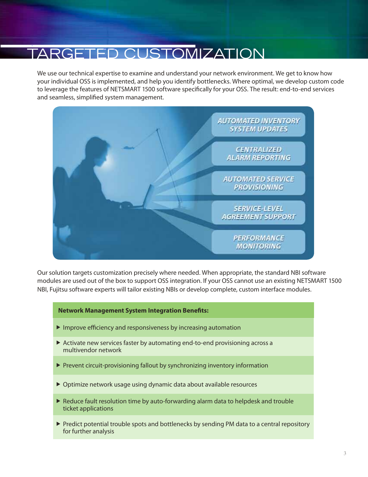 Page 3 of 8 - Fujitsu  NETSMART 1500 OSS Integration NETSMART1500