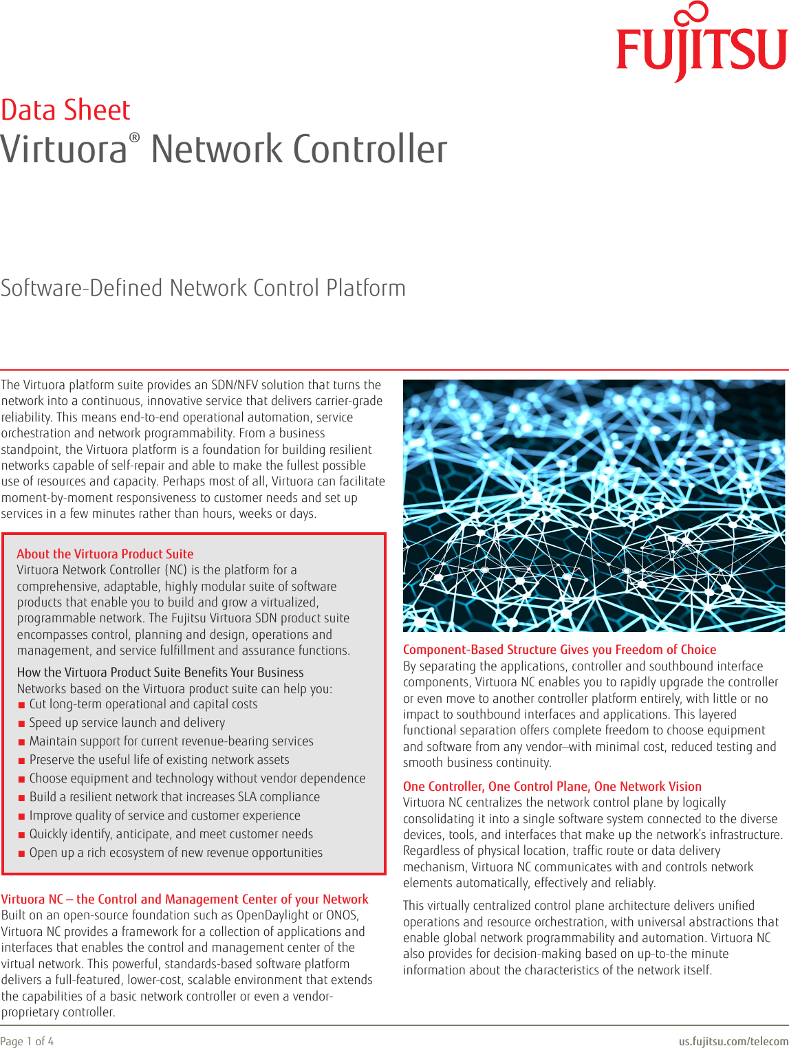 Page 1 of 4 - Fujitsu  Virtuora NC Virtuora-NC-ds