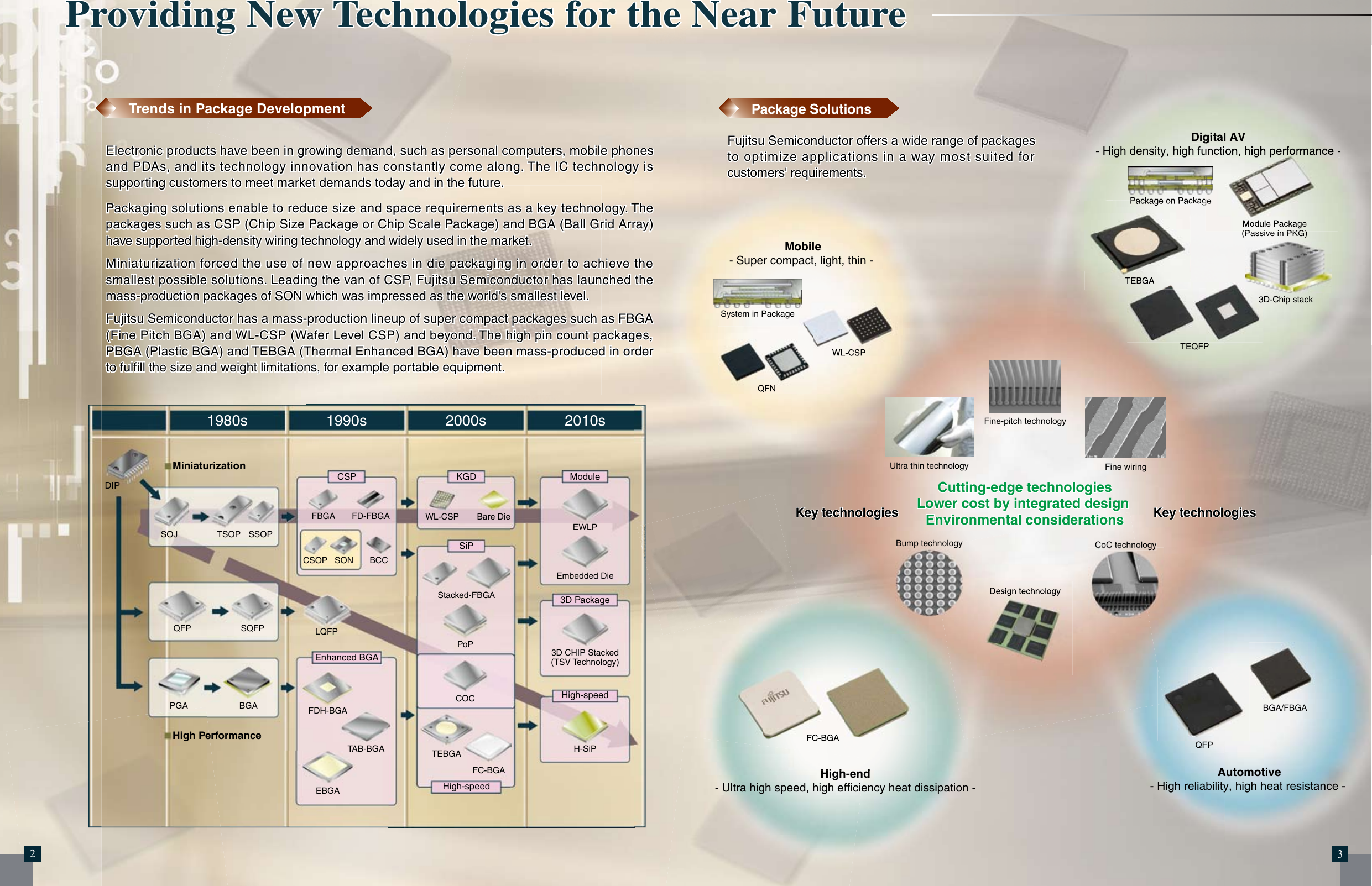 Page 2 of 10 - Fujitsu AD81-00001-14E IC Package A810000114e