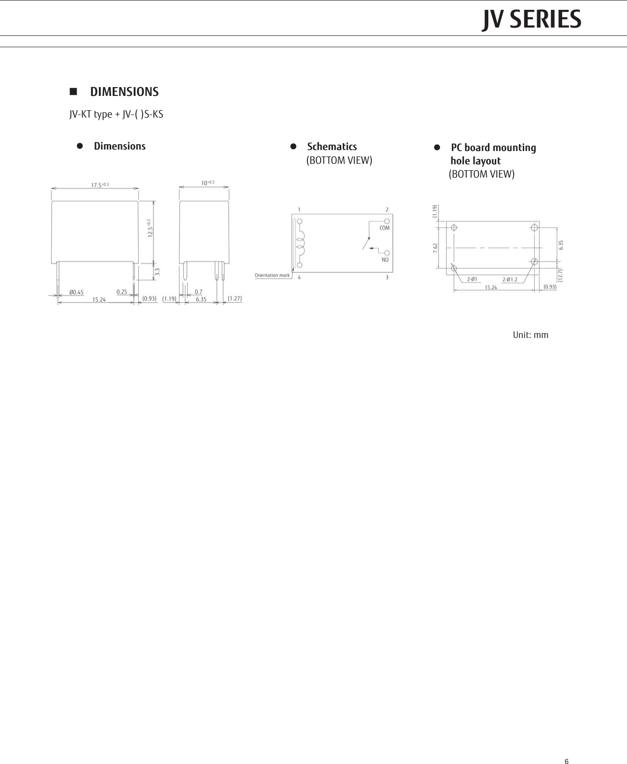 Page 6 of 8 - Fujitsu  JV-KS Series Jv