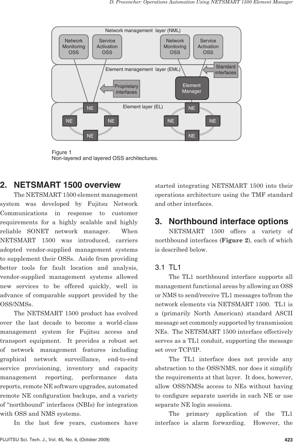 Page 2 of 9 - Fujitsu Operations Automation Using NETSMART 1500 Element Manager Paper19