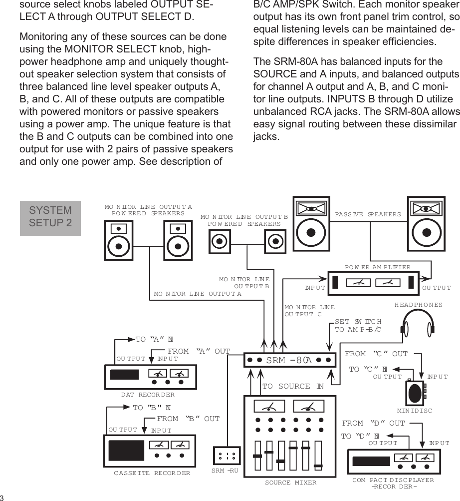 Page 4 of 12 - Furman-Sound Furman-Sound-Srm-80A-Users-Manual- SRM-80A Manual  Furman-sound-srm-80a-users-manual