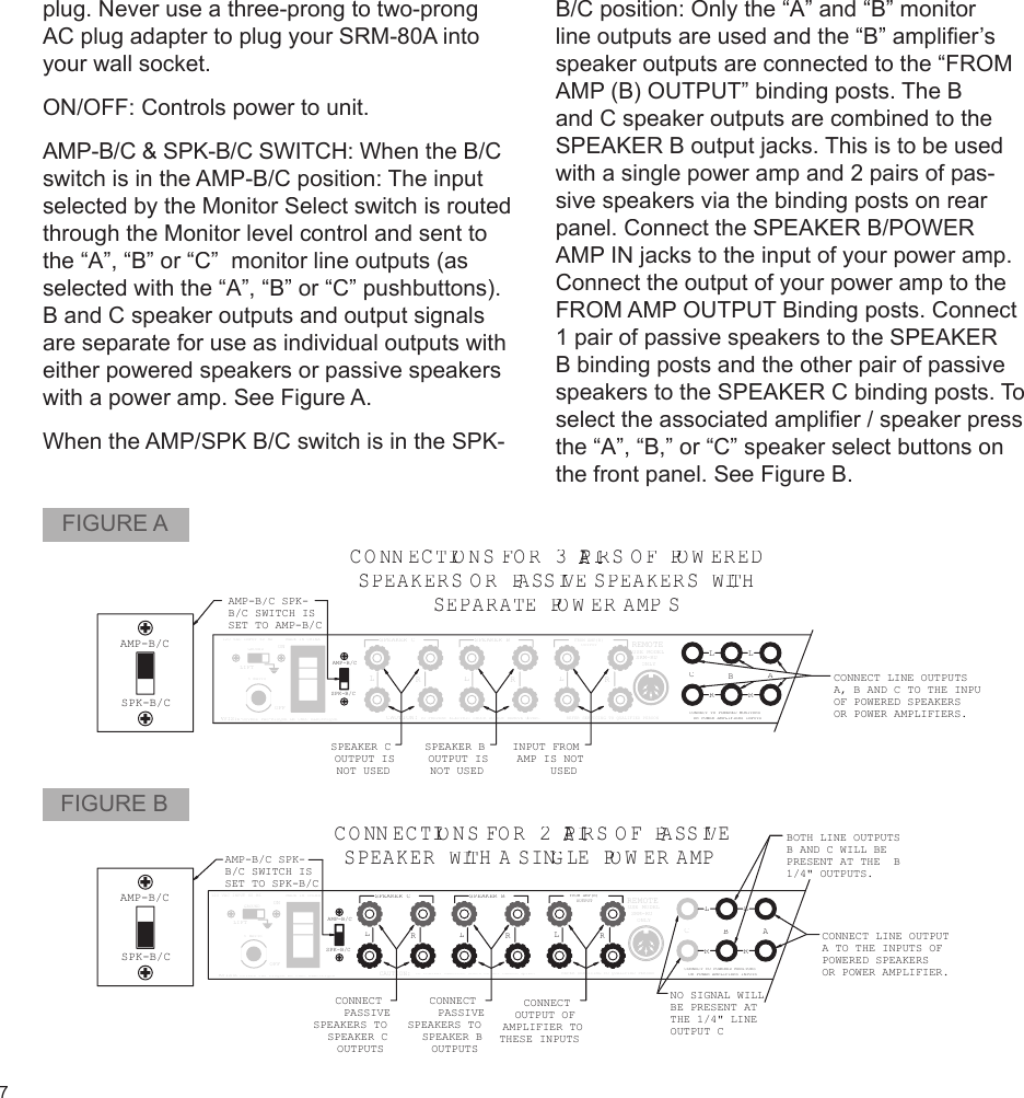 Page 8 of 12 - Furman-Sound Furman-Sound-Srm-80A-Users-Manual- SRM-80A Manual  Furman-sound-srm-80a-users-manual