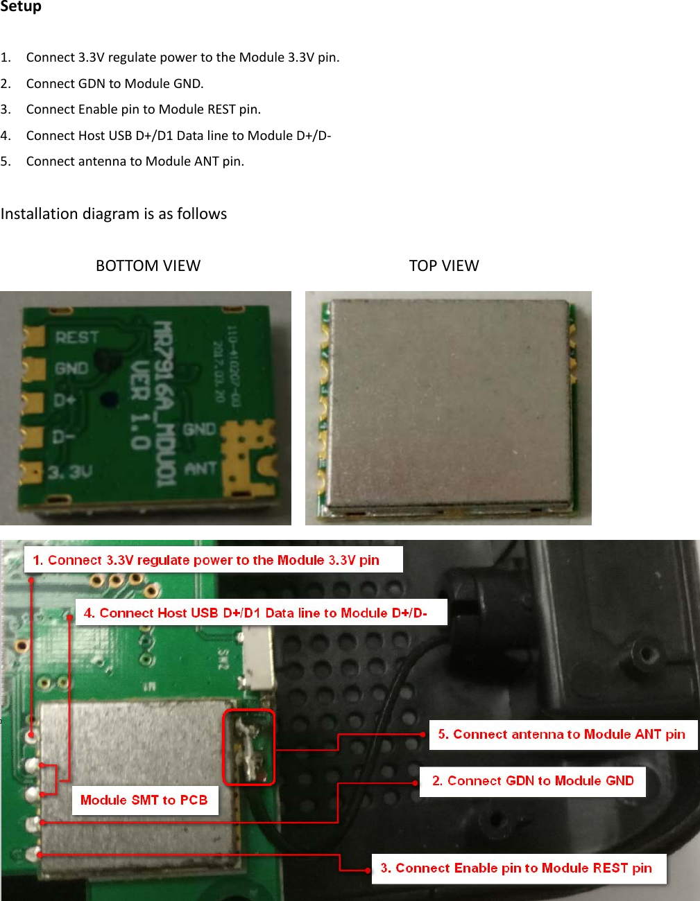 Page 3 of Furrion FCX48TA 2.4GHz wireless module User Manual OEM Integrators Installations