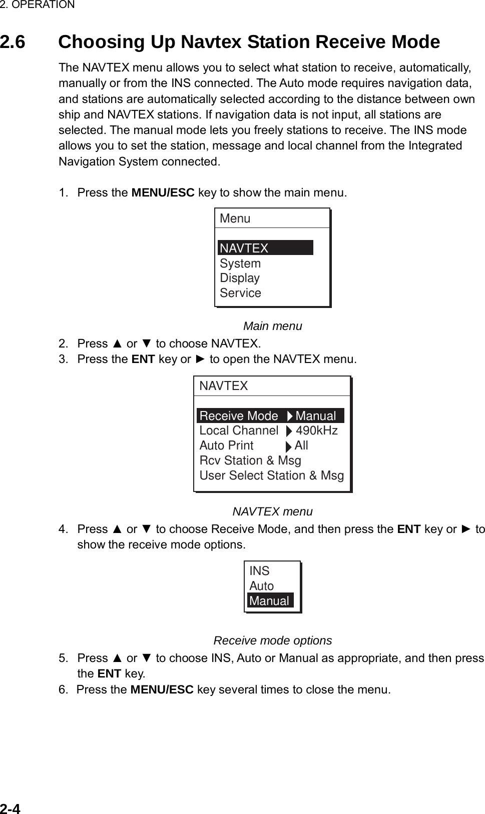 Page 23 of Furuno USA 9ZWNX700A NAVTEX RECIEVER User Manual 