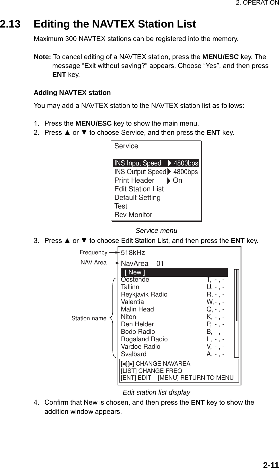 Page 30 of Furuno USA 9ZWNX700A NAVTEX RECIEVER User Manual 