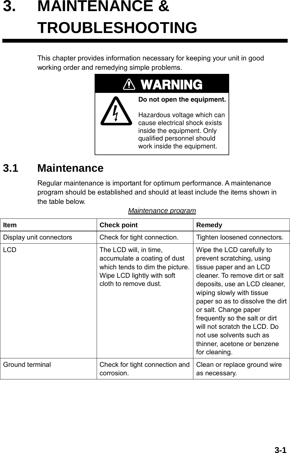 Page 38 of Furuno USA 9ZWNX700A NAVTEX RECIEVER User Manual 