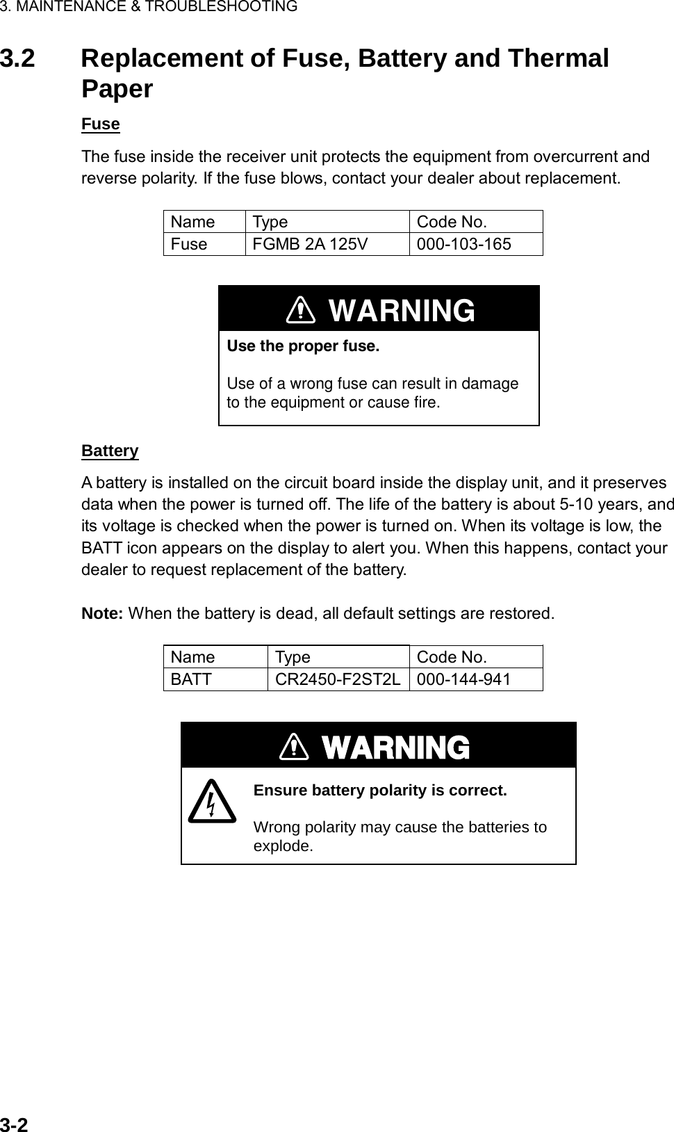 Page 39 of Furuno USA 9ZWNX700A NAVTEX RECIEVER User Manual 