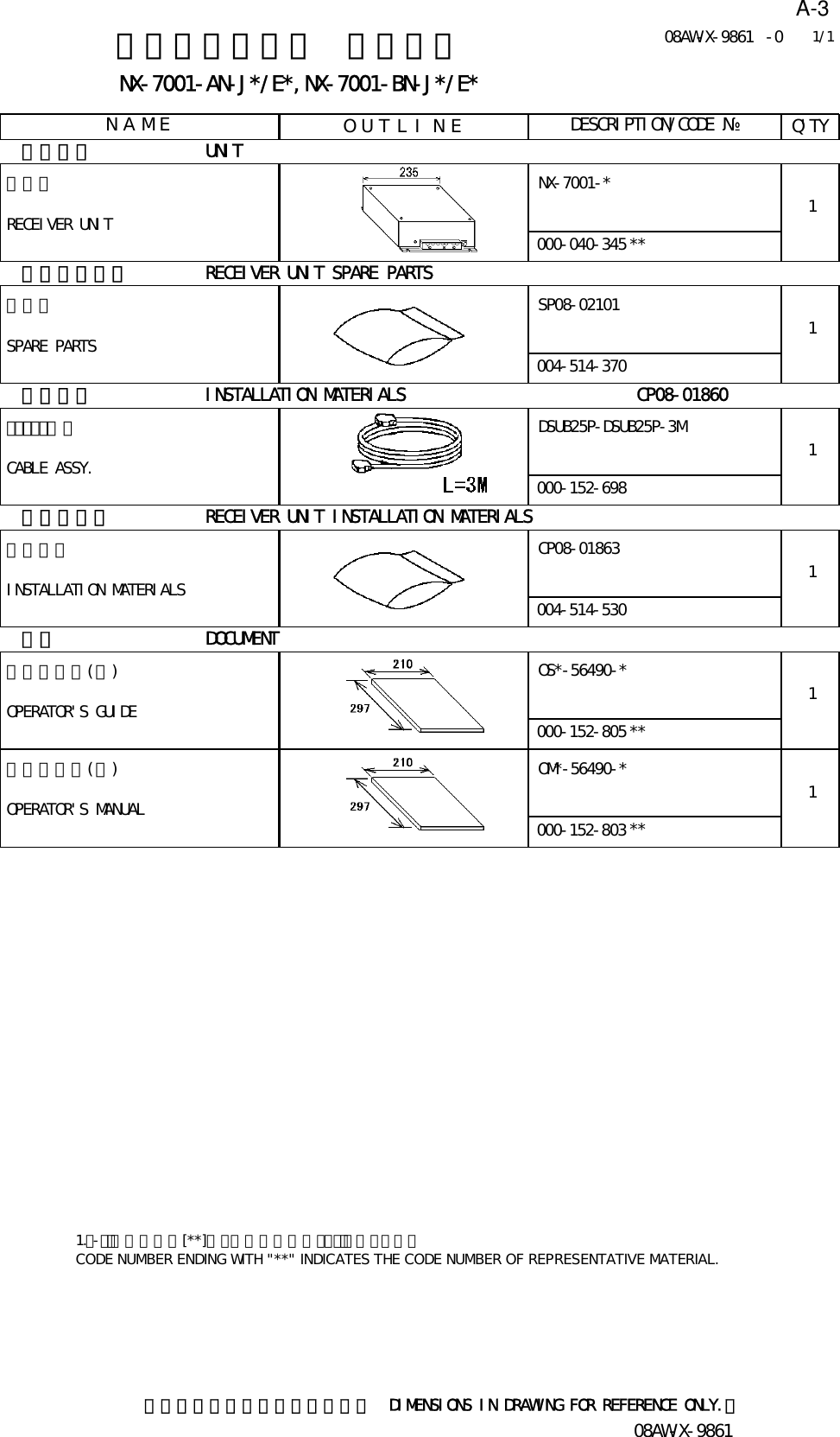 Page 68 of Furuno USA 9ZWNX700A NAVTEX RECIEVER User Manual 