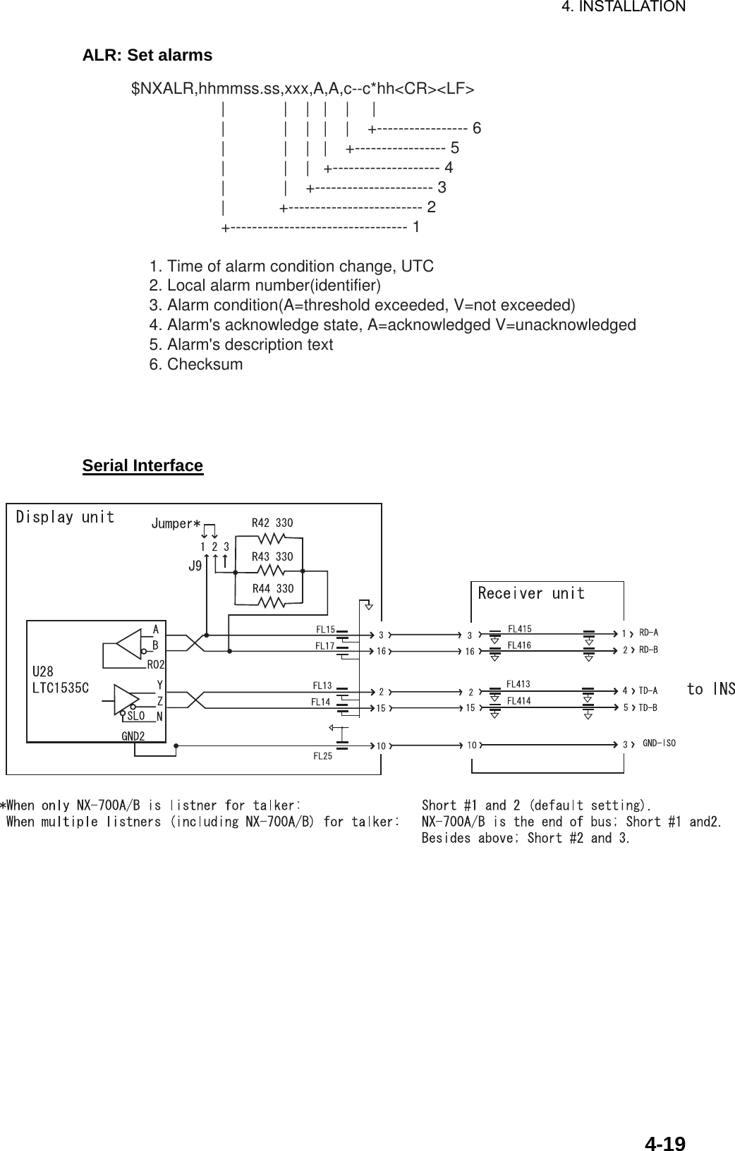 Page 62 of Furuno USA 9ZWNX700B NAVTEX RECEIVER User Manual 