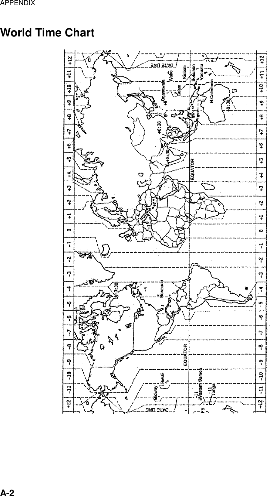 APPENDIXA-2World Time Chart