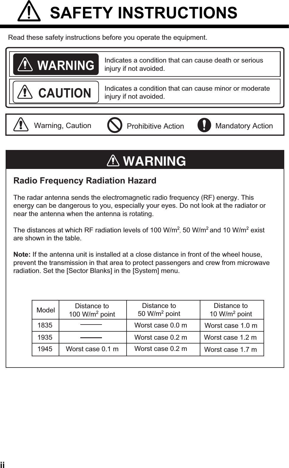 Page 4 of Furuno USA 9ZWRTR057A Marine Radar User Manual Cover