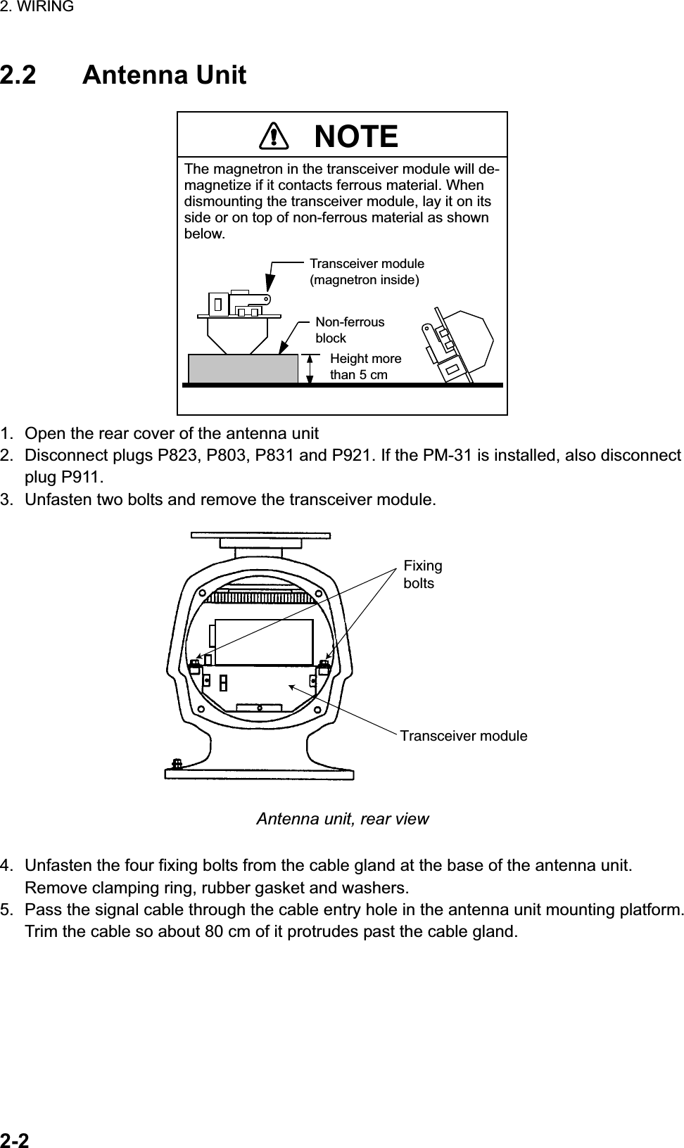 Page 26 of Furuno USA 9ZWRTR078A Marine Radar User Manual inst manual part 1