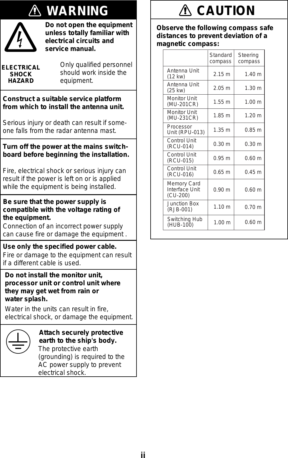 Page 4 of Furuno USA 9ZWRTR078A Marine Radar User Manual inst manual part 1