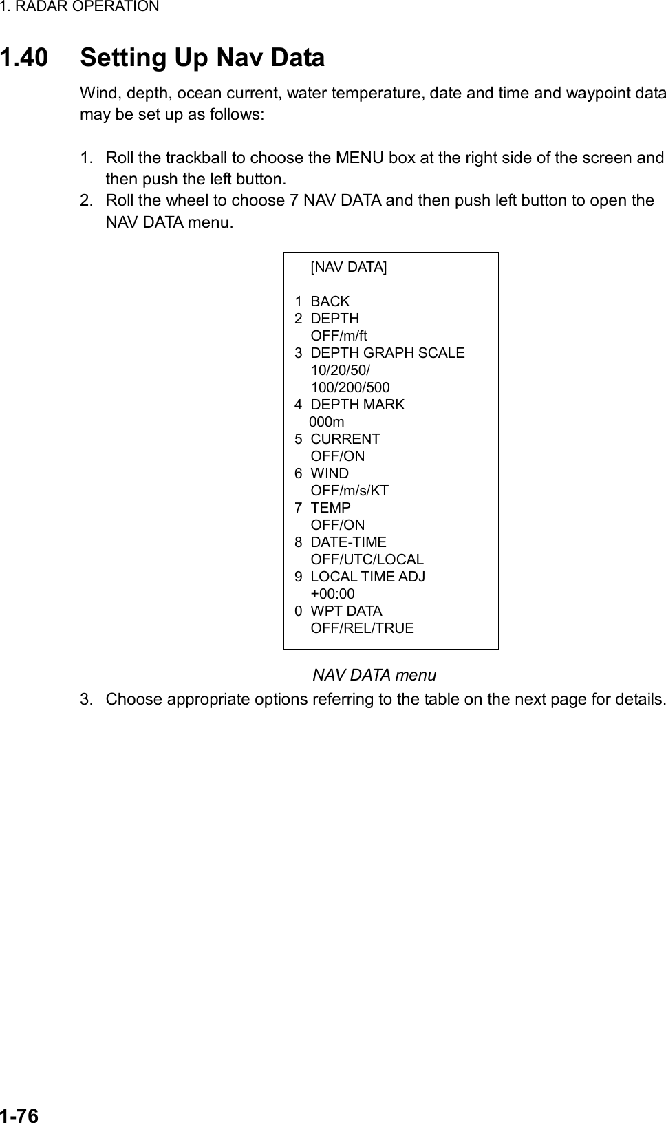 Page 102 of Furuno USA 9ZWRTR083 Marine Radar User Manual FR 21x7 28x7 series OME