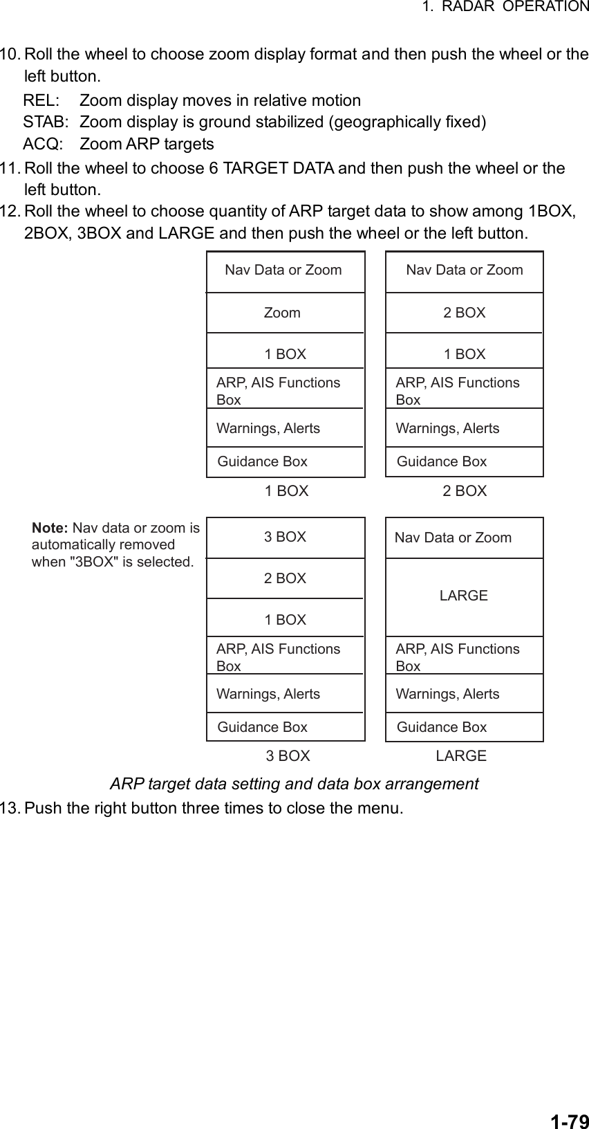 Page 105 of Furuno USA 9ZWRTR083 Marine Radar User Manual FR 21x7 28x7 series OME