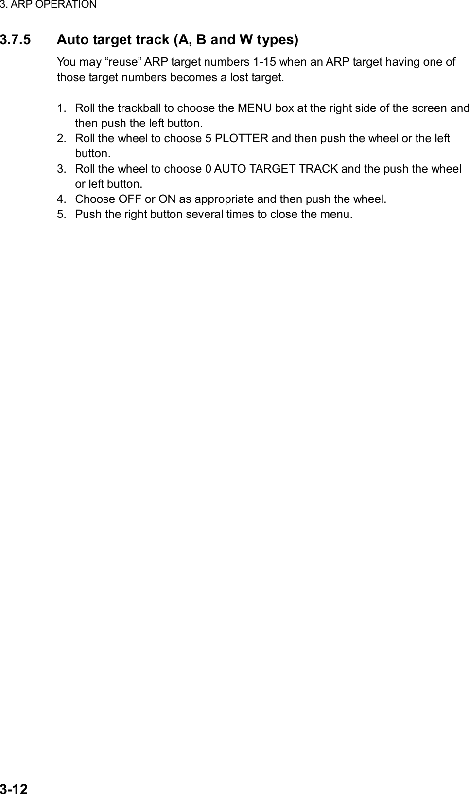 Page 140 of Furuno USA 9ZWRTR083 Marine Radar User Manual FR 21x7 28x7 series OME