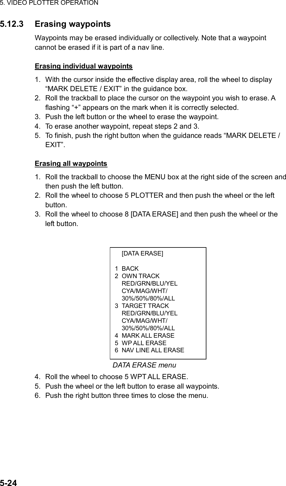 Page 214 of Furuno USA 9ZWRTR083 Marine Radar User Manual FR 21x7 28x7 series OME