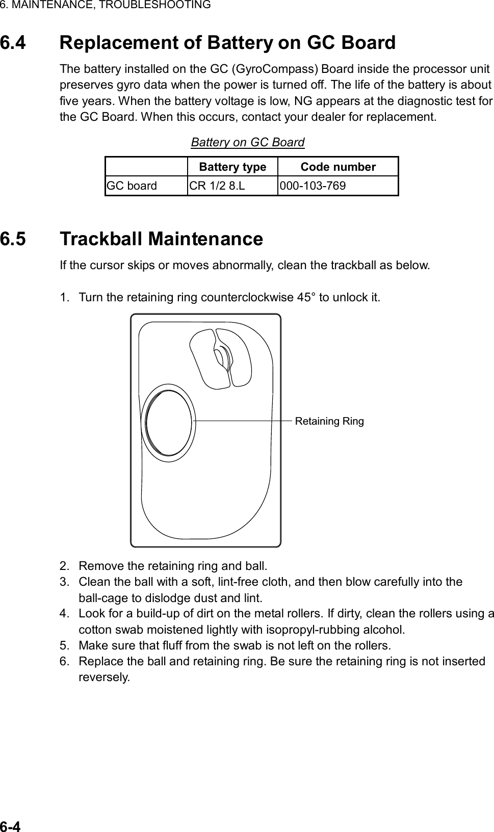 Page 234 of Furuno USA 9ZWRTR083 Marine Radar User Manual FR 21x7 28x7 series OME