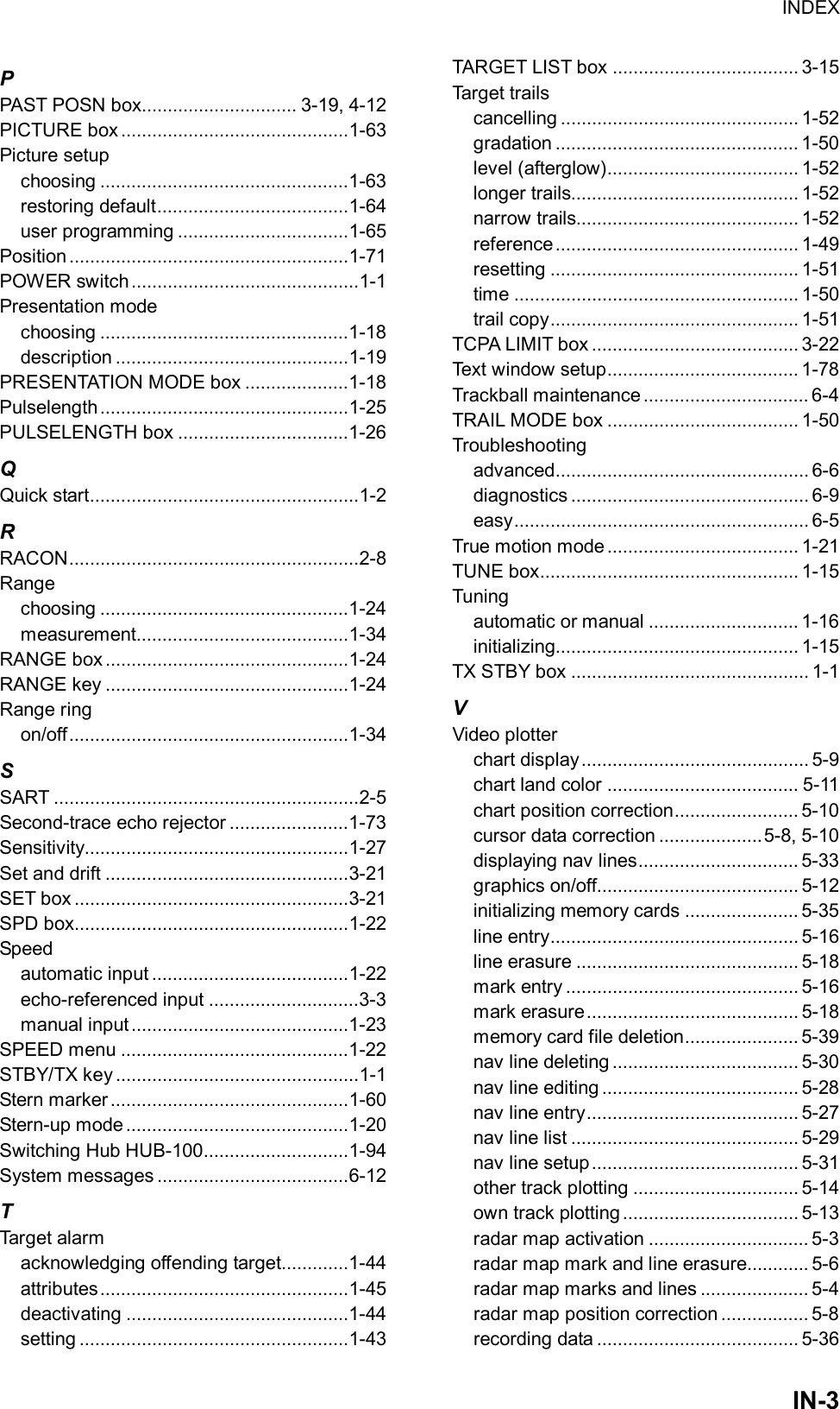 Page 293 of Furuno USA 9ZWRTR083 Marine Radar User Manual FR 21x7 28x7 series OME