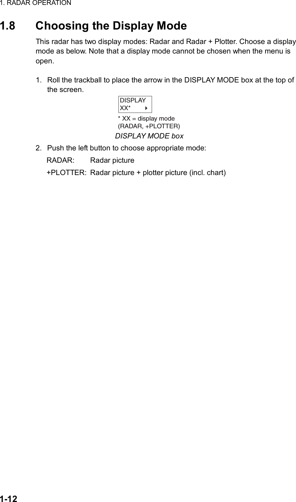 Page 38 of Furuno USA 9ZWRTR083 Marine Radar User Manual FR 21x7 28x7 series OME