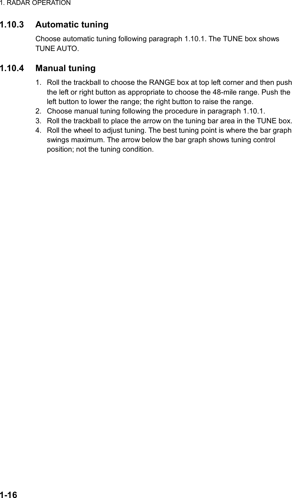 Page 42 of Furuno USA 9ZWRTR083 Marine Radar User Manual FR 21x7 28x7 series OME