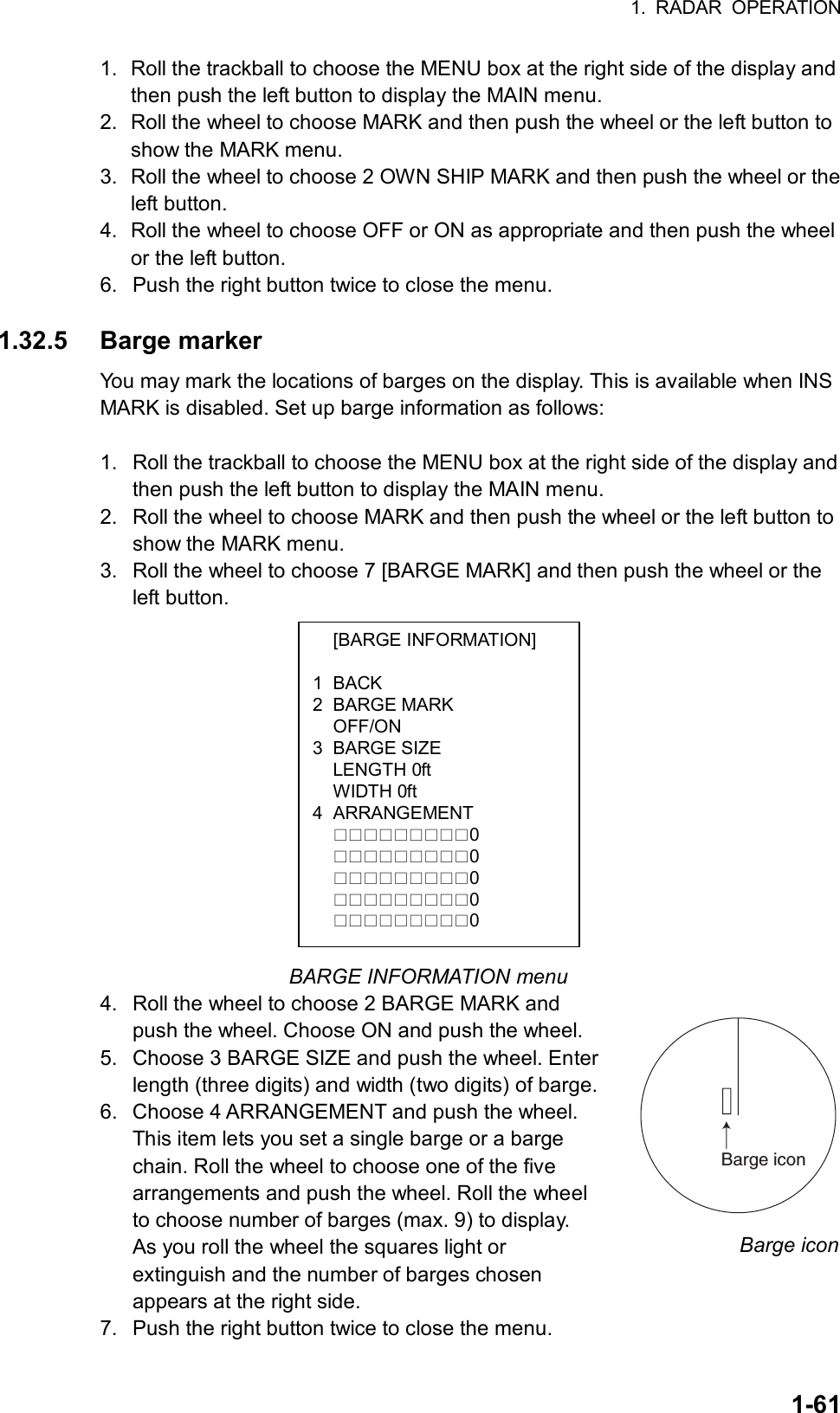 Page 87 of Furuno USA 9ZWRTR083 Marine Radar User Manual FR 21x7 28x7 series OME