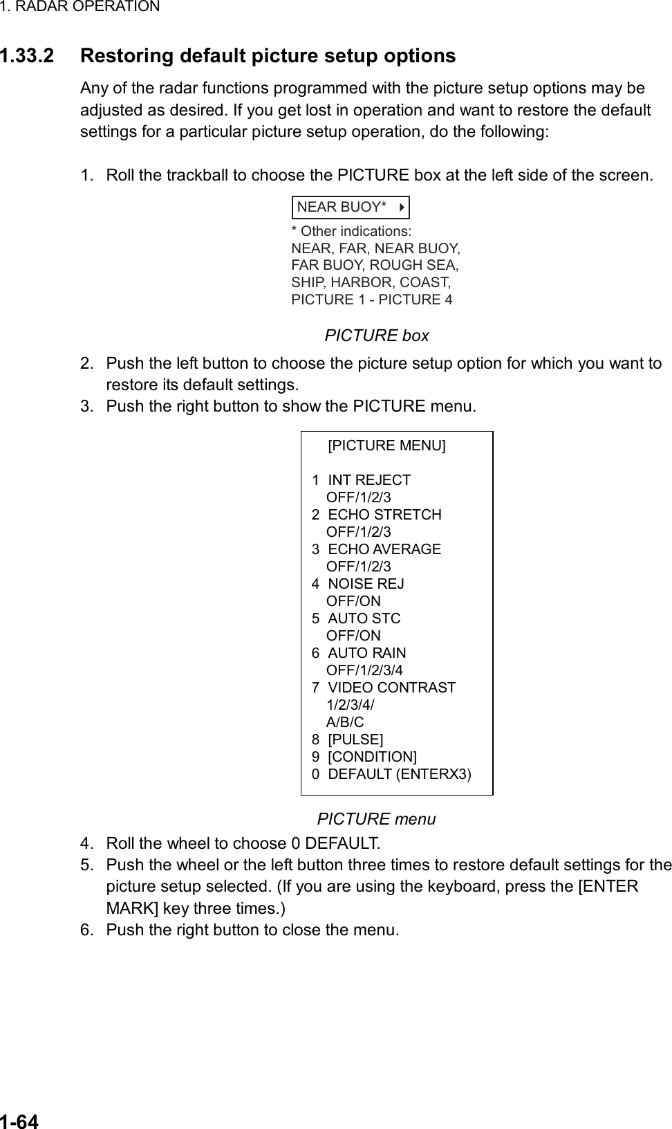 Page 90 of Furuno USA 9ZWRTR083 Marine Radar User Manual FR 21x7 28x7 series OME