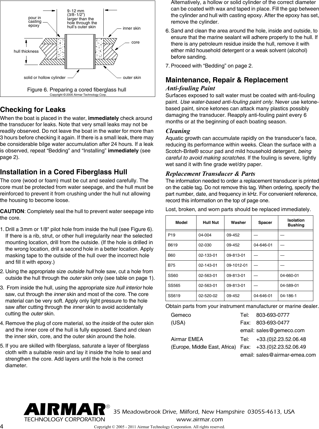 Page 4 of 4 - Furuno Furuno-525T-Ltd-12-Installation-Instructions- 17-364-01-rev05-Tilted-no_valve  Furuno-525t-ltd-12-installation-instructions
