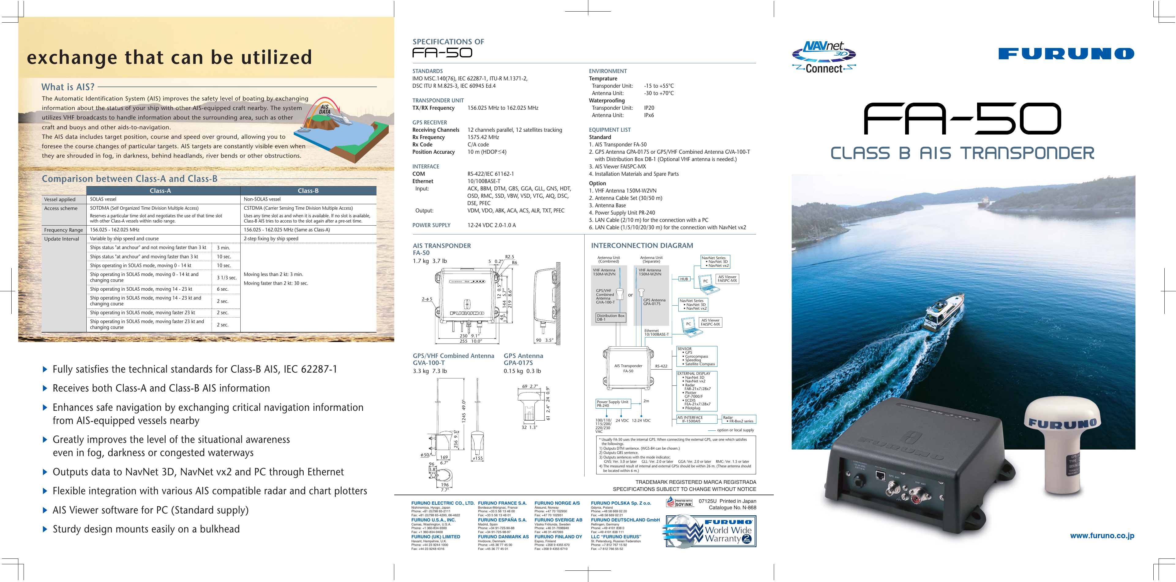 Page 6 of 6 - Furuno Furuno-Fa50-Brochure- FI-50_omote  Furuno-fa50-brochure