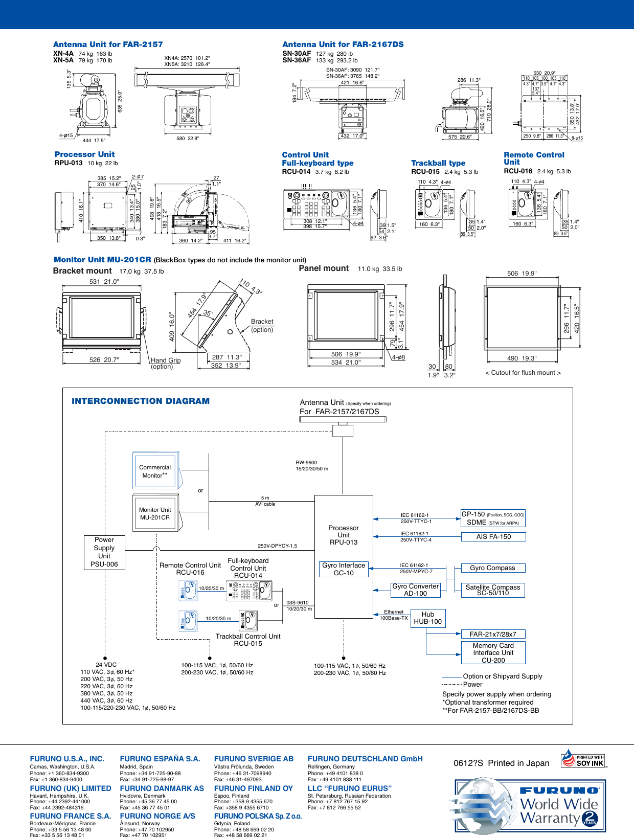 Page 8 of 8 - Furuno Furuno-Far-2157-Users-Manual-  Furuno-far-2157-users-manual