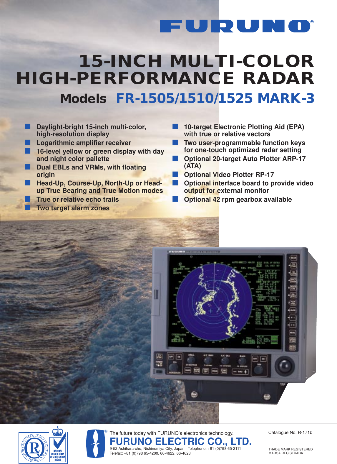 Page 1 of 4 - Furuno Furuno-Fr-1505-Users-Manual-  Furuno-fr-1505-users-manual