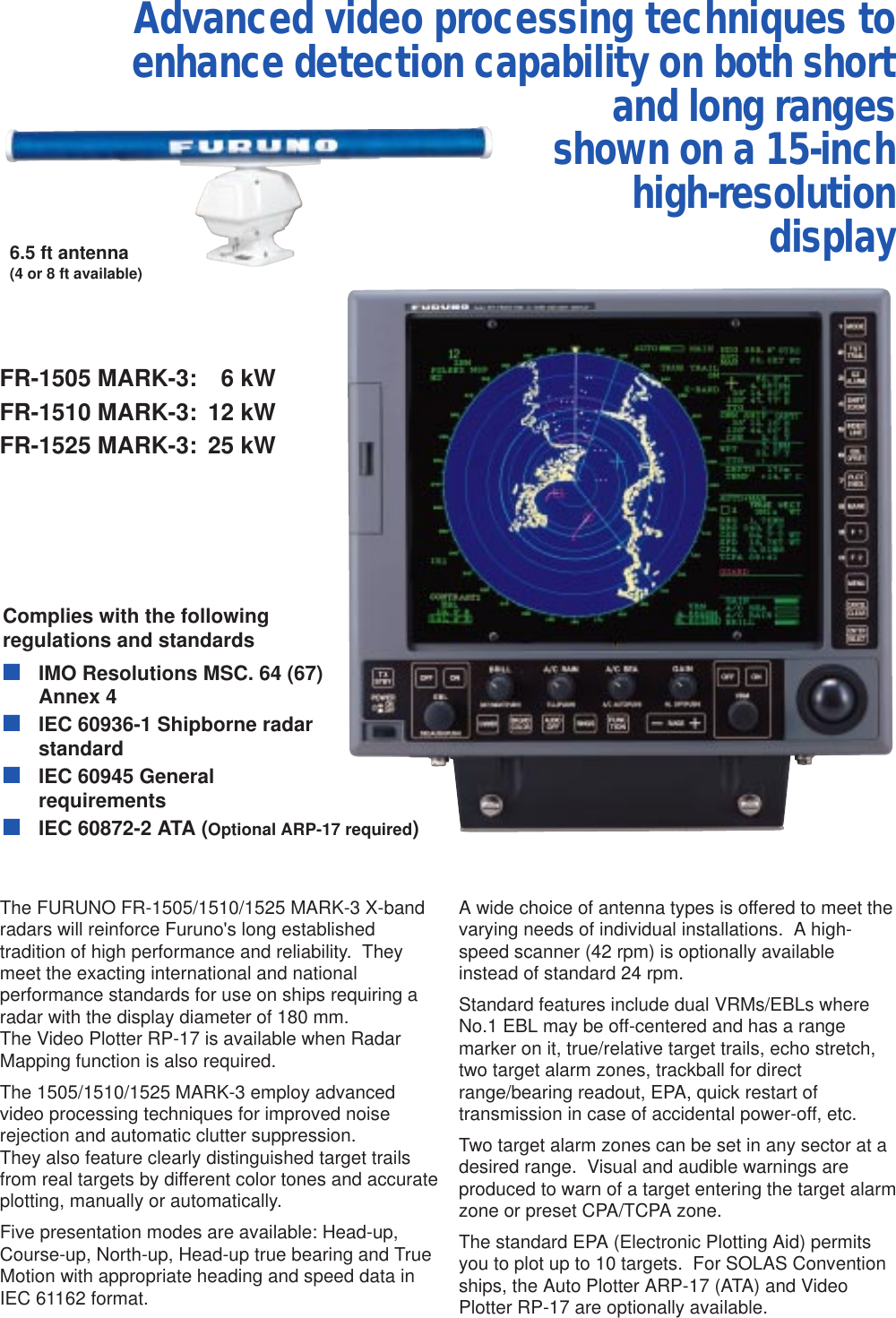 Page 2 of 4 - Furuno Furuno-Fr-1505-Users-Manual-  Furuno-fr-1505-users-manual