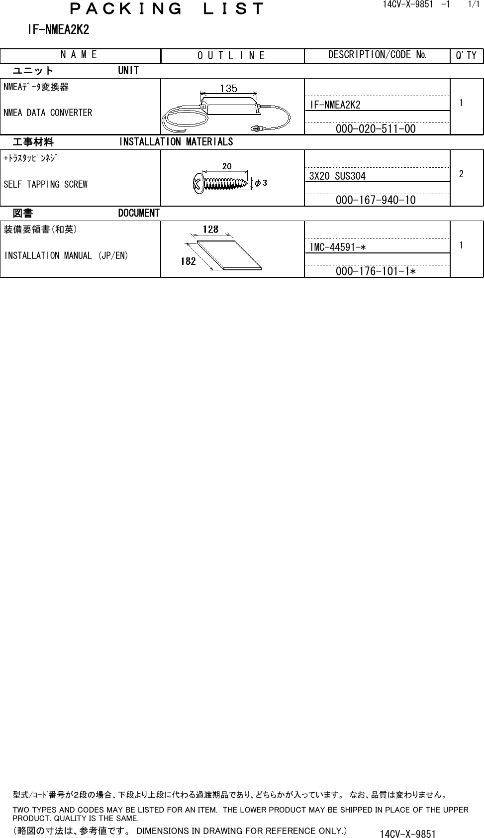 Page 8 of 10 - Furuno Furuno-If-Nmea2K2-Installation-Instructions- Furuno-if-nmea2k2-installation-instructions