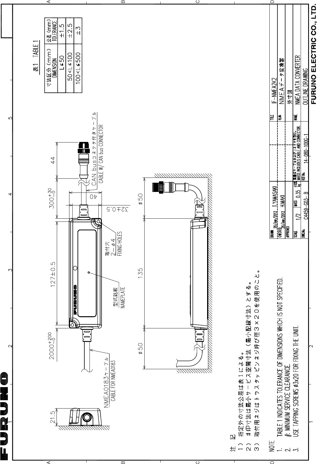 Furuno If Nmea2k2 Installation Instructions