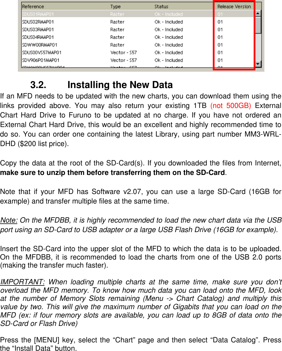 Page 6 of 9 - Furuno Furuno-Mfd12-Users-Manual NOAA Charts Update Info Spring 2013x