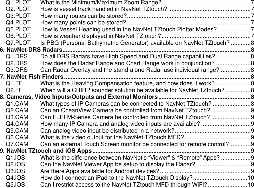 Page 2 of 12 - Furuno Furuno-Tzt14-Users-Manual TZtouch FAQx