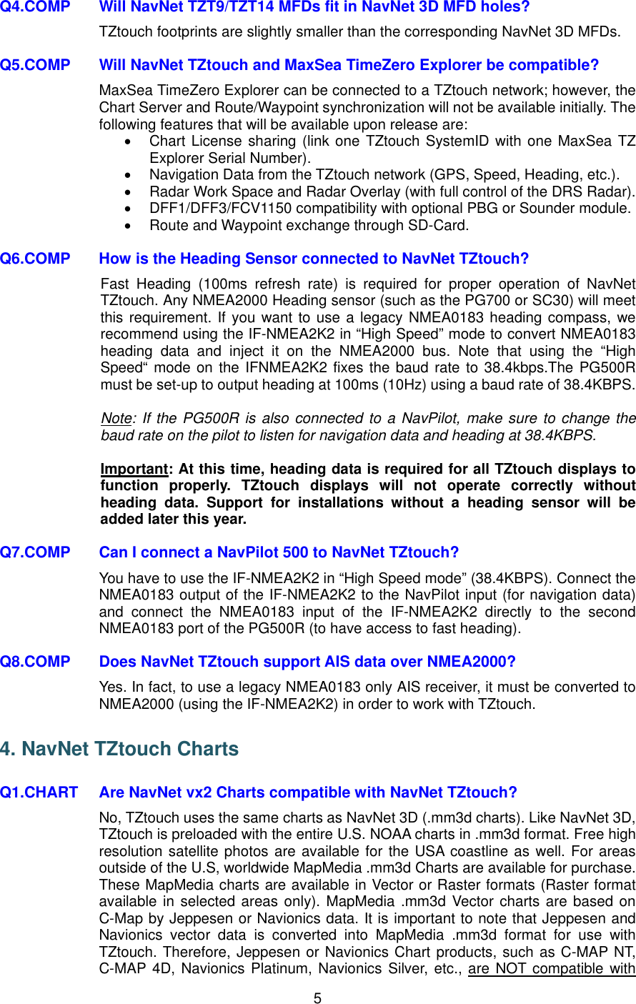 Page 7 of 12 - Furuno Furuno-Tzt14-Users-Manual TZtouch FAQx