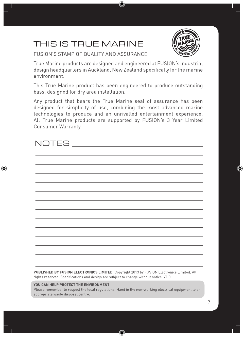Page 7 of 8 - Fusion Fusion-Fusion-Electronics-Car-Speaker-Ms-Ab206-Users-Manual- Fusion-fusion-electronics-car-speaker-ms-ab206-users-manual