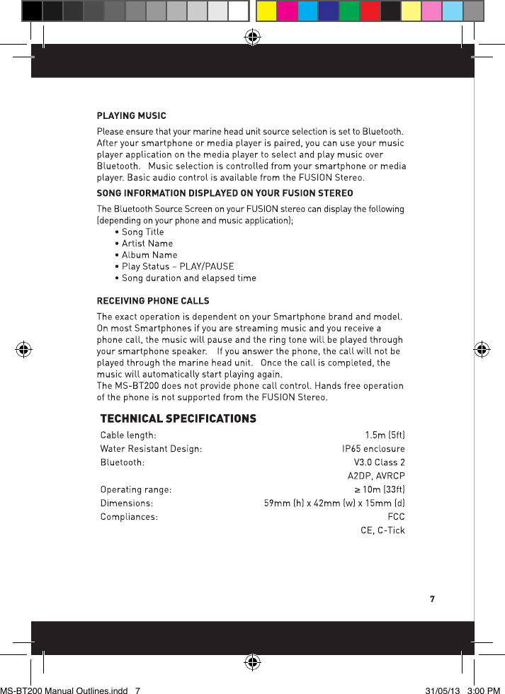 Page 7 of 8 - Fusion Fusion-Fusion-Electronics-Dvd-Player-700-Users-Manual-  Fusion-fusion-electronics-dvd-player-700-users-manual