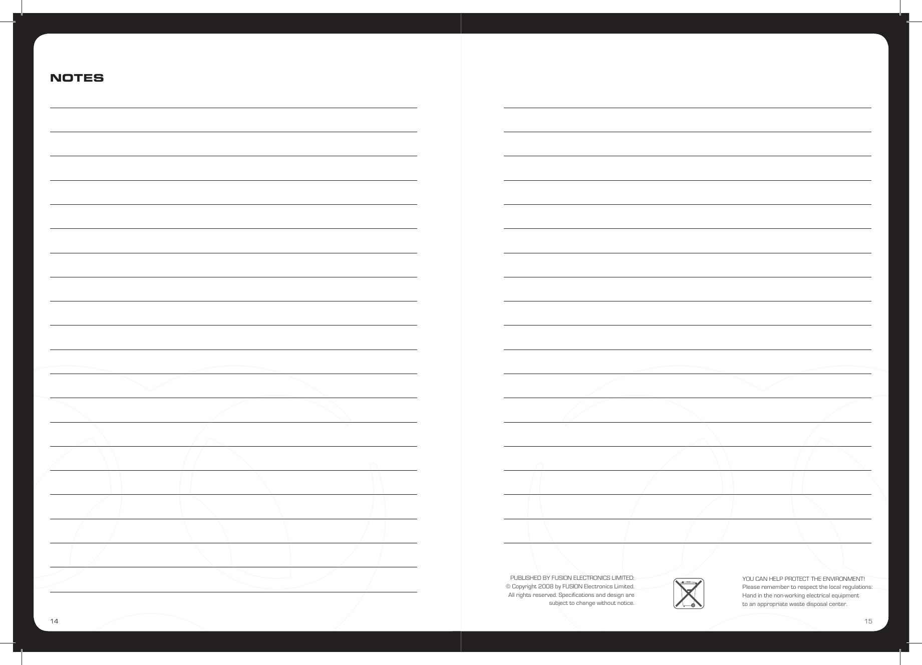 Page 8 of 9 - Fusion Fusion-Fusion-Electronics-Stereo-Amplifier-Pp-Am100010-Users-Manual- PP Amplifier Manual  Fusion-fusion-electronics-stereo-amplifier-pp-am100010-users-manual