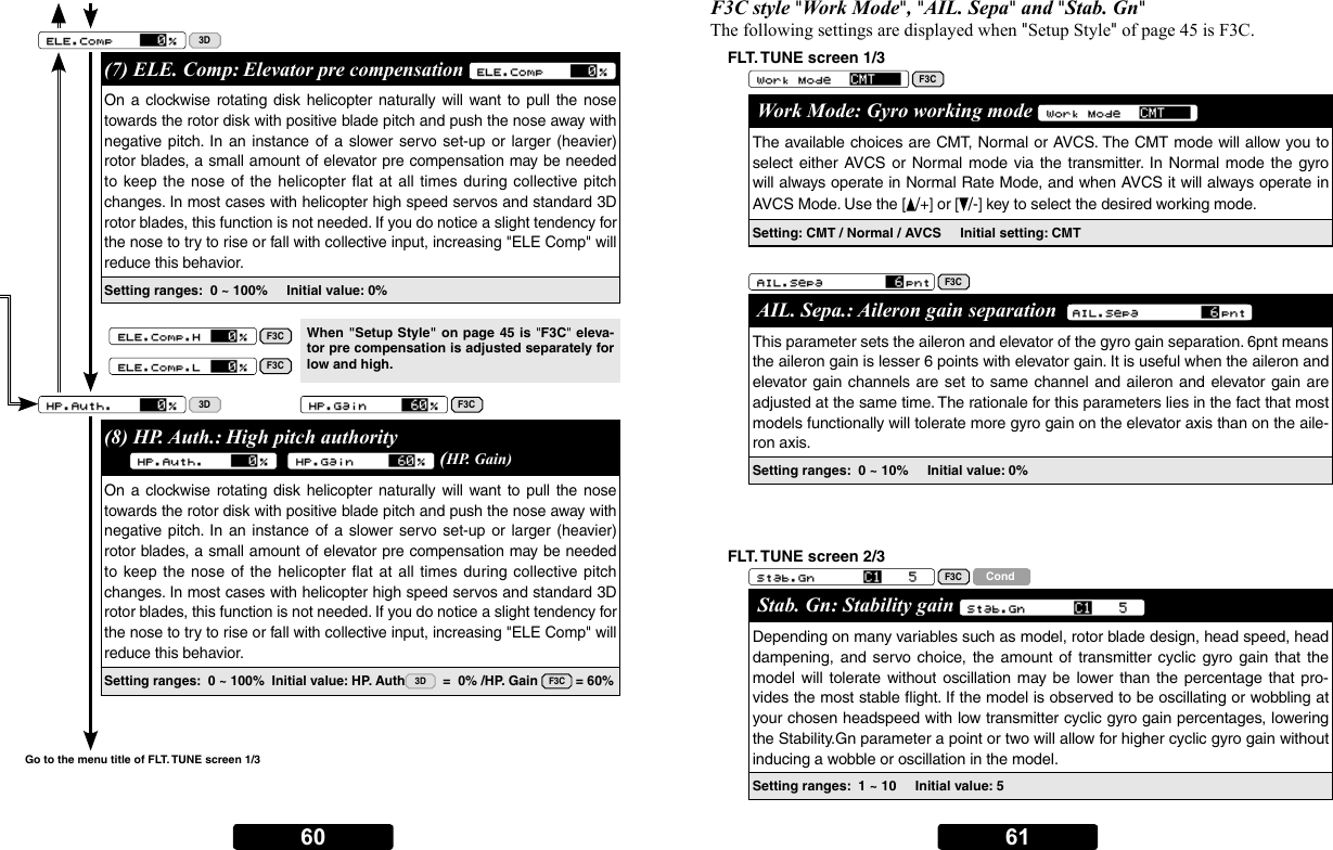 Page 30 of Futaba CGY760R-24G Radio Control User Manual 