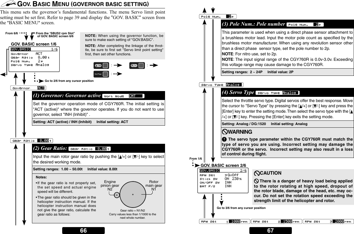 Page 33 of Futaba CGY760R-24G Radio Control User Manual 