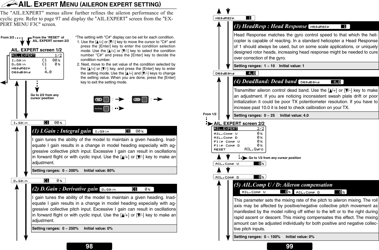 Page 49 of Futaba CGY760R-24G Radio Control User Manual 