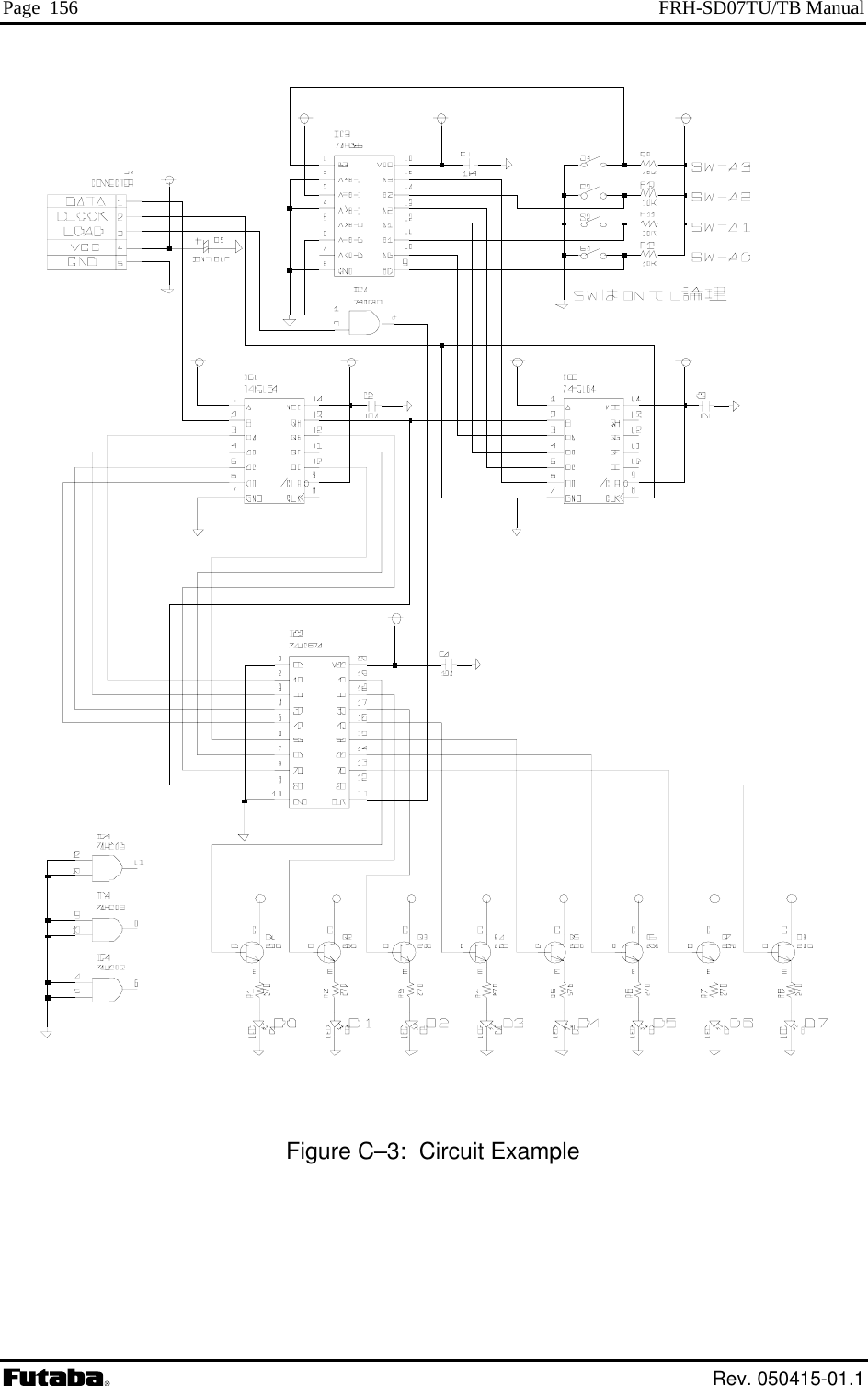Page  156  FRH-SD07TU/TB Manual    Figure C–3:  Circuit Example Rev. 050415-01.1 